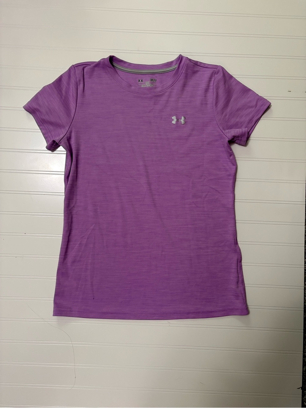 Under Armour Lavender Performance Short-Sleeve Tee